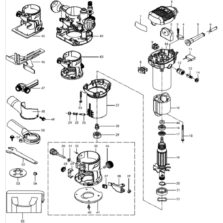 Фрезер кромочный ФПК-750Н