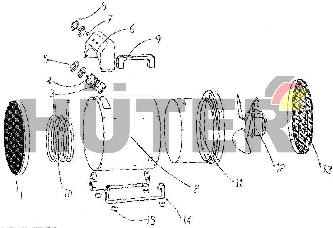 ТЭП-3000К (до BG8) BGV 67/1/8