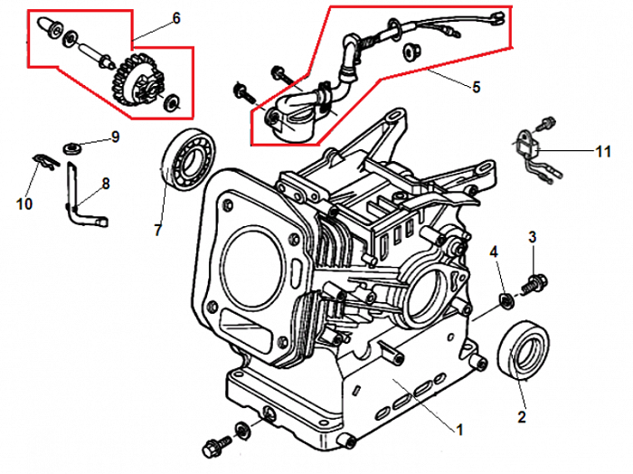 4 ДЕТАЛИ ДВИГАТЕЛЯ - БЛОК - СВЕЧА - ГОЛОВКА - КЛАПАНА - ПРОКЛАДКИ ГЕНЕРАТОР CHAMPION GG3000